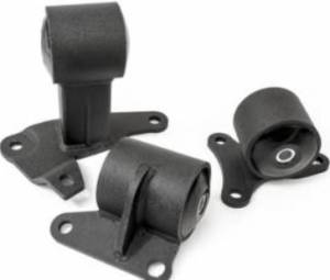 1992-1996 Honda Prelude Innovative F-Series/H-Series Black Steel Mounts 75A Bushings