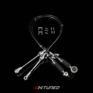 K-Tuned - 2003-2007 Honda Accord and 2004-2008 Acura TSX Shifter Cables - OEM Spec w/Spherical Bushing - Image 1