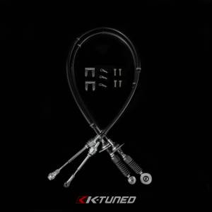 K-Tuned - 2003-2007 Honda Accord and 2004-2008 Acura TSX Shifter Cables - OEM Spec w/Spherical Bushing - Image 2