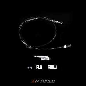 K-Tuned - 1988-2005 Honda Civic, 1990-2001 Acura Integra,  and 2002-2006 Acura RSX K-Tuned K-Series Throttle Cable w/Universal Billet Bracket - 950mm - Image 3