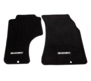 1989-1998 Nissan 240sx NRG Innovations Floor Mats -  w/ "240SX" Logo (2 pieces)