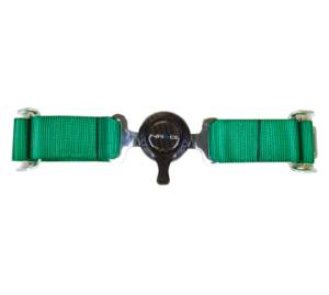 NRG Innovations - NRG Innovations 4 Point Seat Belt Harness / Cam Lock- Green - Image 1