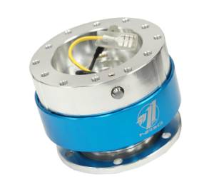 NRG Innovations - NRG Innovations Quick Release - Black Body/Blue Chrome Ring - Image 1