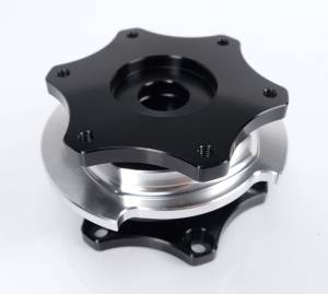 NRG Innovations - NRG Innovations Quick Release - Black Shinny Body / Silver Shinny Ring SFI SPEC 42.1 - Image 2