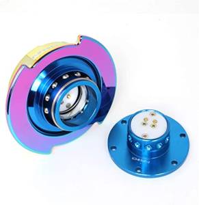 NRG Innovations - NRG Innovations Quick Release - Blue Body/Neo Chrome Ring - Image 3