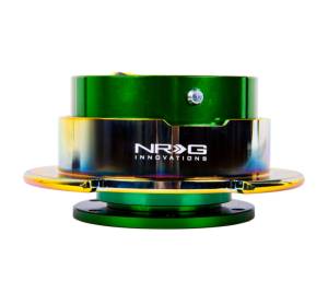 NRG Innovations - NRG Innovations Quick Release - Green Body/Neo Chrome Ring - Image 1