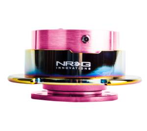 NRG Innovations - NRG Innovations Quick Release - Pink Body/Neo Chrome Ring - Image 1