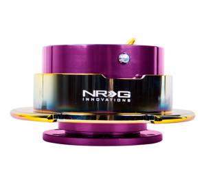 NRG Innovations - NRG Innovations Quick Release - Purple Body/Neo Chrome Ring - Image 1