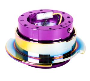 NRG Innovations - NRG Innovations Quick Release - Purple Body/Neo Chrome Ring - Image 3