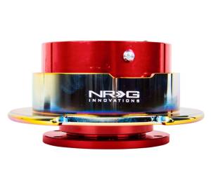 NRG Innovations - NRG Innovations Quick Release - Red Body/Neo Chrome Ring - Image 1
