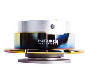NRG Innovations - NRG Innovations Quick Release - Silver Body/NeoChrome Ring - Image 1