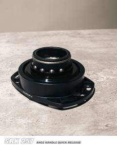 NRG Innovations - NRG Innovations Qucik Release Kit - Black SFI Body / Black Cutout  Ring ( No Horn) - Image 2