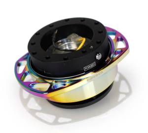 NRG Innovations - NRG Innovations Qucik Release Kit - Black Body / Neochrome Cutout  Ring - Image 1
