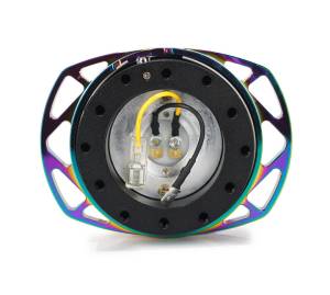 NRG Innovations - NRG Innovations Qucik Release Kit - Black Body / Neochrome Cutout  Ring - Image 2