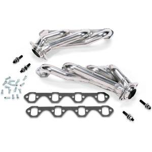 1979-1993 Ford Mustang 5.0 BBK Shorty Unequal Length Exhaust Headers - 1-5/8in Silver Ceramic