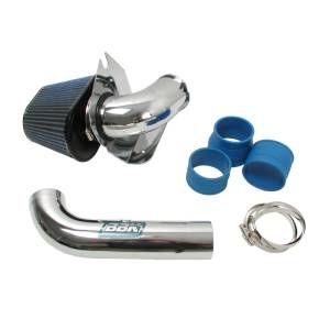 1986-1993 Ford Mustang 5.0 BBK Cold Air Intake Kit - Fenderwell Style - Chrome Finish