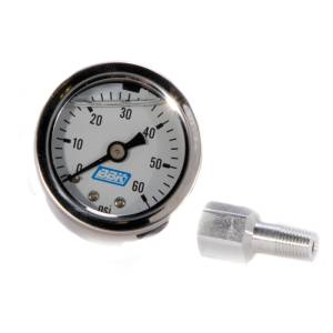 BBK - BBK Liquid Filled EFI Fuel Pressure Gauge 0-60 PSI - Image 2