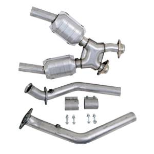 BBK - 1999-2004 Ford Mustang 4.6 GT / Cobra BBK High Flow X Pipe With Catalytic Converters - 2-1/2in - Image 2