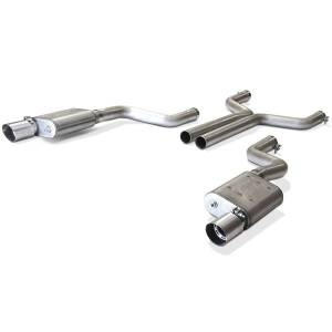 BBK - 2015-2016 Ford Mustang GT BBK Varitune Complete Cat Back Exhaust w/ Resonator Delete X-Pipe - Image 1