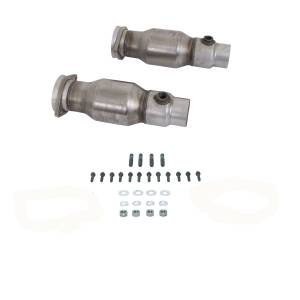 BBK - 2010-2015 Chevrolet Camaro LS3/L99 BBK Long Tube Exhaust Headers With Converters - 1-3/4in Chrome - Image 4