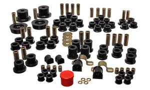 1990-1997 Mazda Miata Energy Suspension Black Hyper-Flex Master Bushing Set