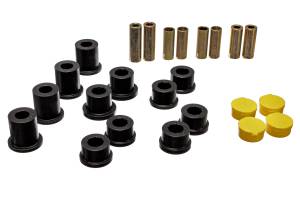 1990-1997 Mazda Miata Energy Suspension Black Front Control Arm Bushing Set