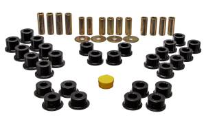 1990-1997 Mazda Miata Energy Suspension Black Rear Control Arm Bushing Set