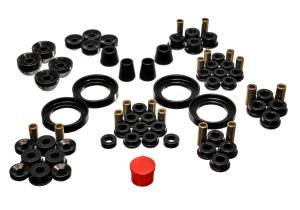 1992-1996 Honda Prelude Energy Suspension Black Hyper-Flex Master Bushing Set