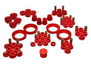 1992-1996 Honda Prelude Energy Suspension Red Hyper-Flex Master Bushing Set