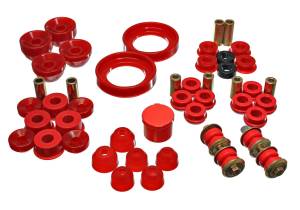 1990-1993 Honda Accord/Odyssey Energy Suspension Red Hyper-Flex Master Bushing Set