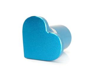 NRG Innovations - Nissan S13/S14/S15 NRG Heart Shape Drift Button - Blue - Image 1
