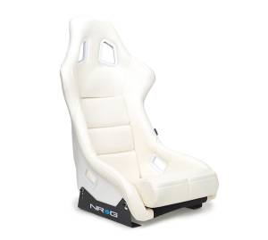 NRG Innovations - NRG FRP Bucket Seat White Vinyl Material (Large) - Image 1