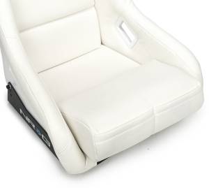 NRG Innovations - NRG FRP Bucket Seat White Vinyl Material (Large) - Image 4