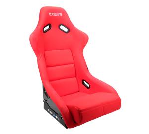 NRG Innovations - NRG FRP Bucket Seat (Red Cloth) - Large - Image 1
