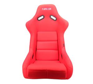 NRG Innovations - NRG FRP Bucket Seat (Red Cloth) - Large - Image 2