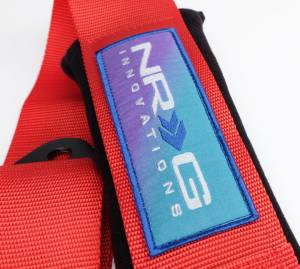NRG Innovations - NRG 5pt 3inch Seat Belt Harness / Cam Lock - Red - Image 3