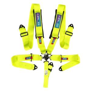 NRG Innovations - NRG 5pt 3inch Seat Belt Harness / Cam Lock - Neon Green - Image 1
