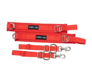 NRG Innovations - NRG SFI 3.3 Arm Restraints One Pair - Red - Image 2