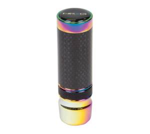 NRG Innovations - Nissan/Mazda/Toyota Slimboy Adjustable Shift Knob Carbon Fiber Multi Color M10x1.25 - Image 1