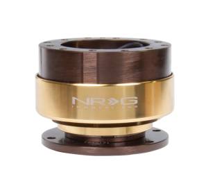 NRG Innovations - NRG Quick Release Gen 2.0 - Bronze Body / Chrome Gold Ring - Image 2