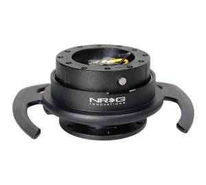 NRG Innovations - NRG Quick Release Kit Gen 4.0 - Black Body / Black Ring w/ Handles - Image 1