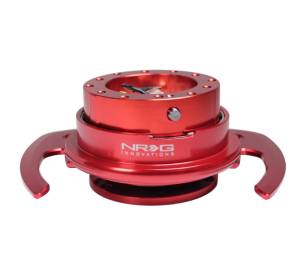 NRG Innovations - NRG Quick Release Kit Gen 4.0 - Red Body / Red Ring w/ Handles - Image 1