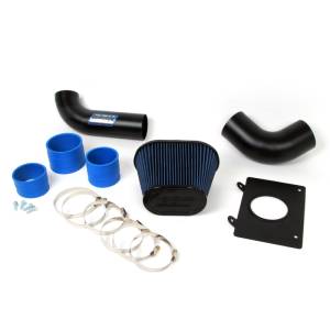 1986-1993 Ford Mustang 5.0 BBK Cold Air Intake Kit - Fenderwell Style - Blackout Finish
