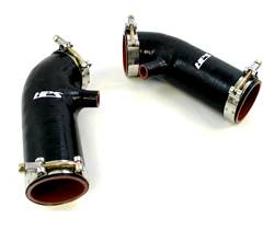 2008+ Infiniti G37 HPS Silicone Air Intake Hose 3-Ply Reinforced - Black