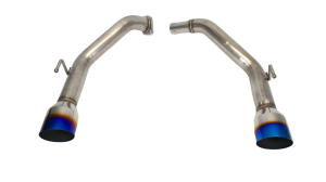 Private Label Mfg - 2023+ Acura Integra Private Label Mfg. Axle-back Exhaust Muffler Delete - Blue Tips - Image 2