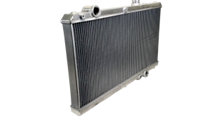 Private Label Mfg - Private Label Mfg. Full Size Race Radiator V3 + Shroud Cover - Honda Acura K-Swap EG EK DC2 - Image 1